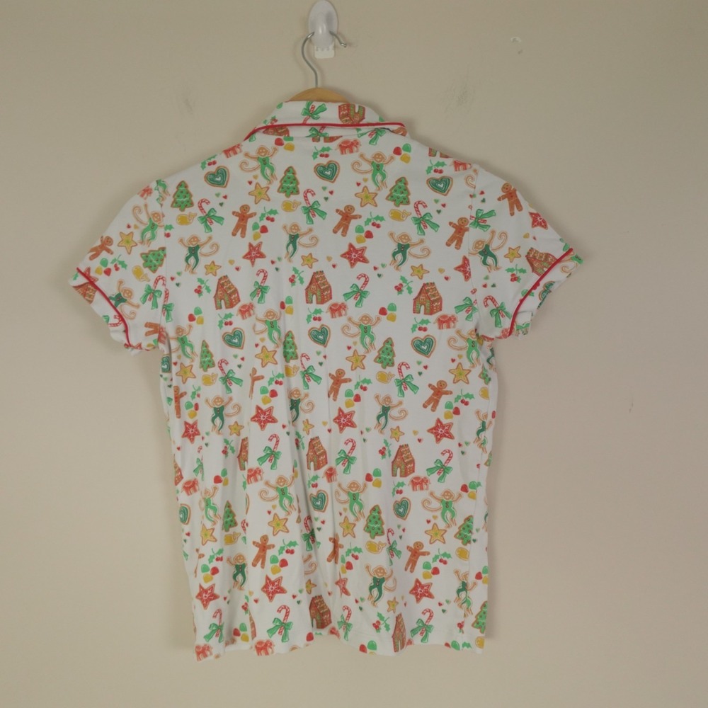 Roller Rabbit Pajama Set Gingerbread Party - Picture 9 of 16